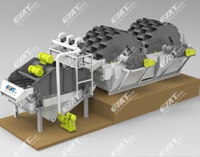 輪式洗砂回收一體機(jī)