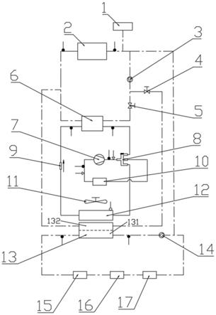 帶電機(jī)電控散熱功能的熱泵型電池?zé)峁芾矸椒ㄅc流程