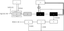 汞污染土壤的淋洗修復線