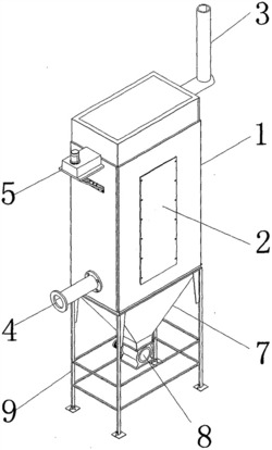 針對(duì)打磨拋光粉塵處理的布袋除塵器