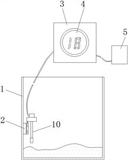 電鏟挖掘機內(nèi)集中潤滑油箱油量監(jiān)測裝置