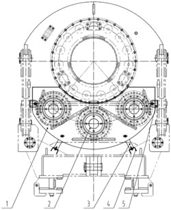 旋挖鉆機(jī)動(dòng)力頭驅(qū)動(dòng)電機(jī)防護(hù)裝置