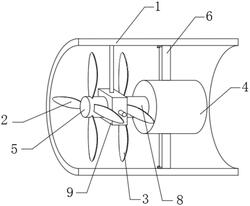 適用于通風機、霧炮機的單電機雙扇葉對旋式驅(qū)動機構(gòu)