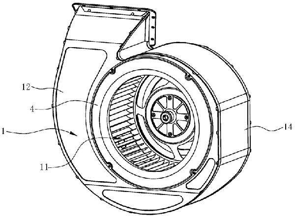 離心風(fēng)機(jī)和應(yīng)用有該離心風(fēng)機(jī)的吸油煙機(jī)