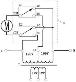 風(fēng)機分檔調(diào)速電路、應(yīng)用其風(fēng)機組件及燃氣熱水器