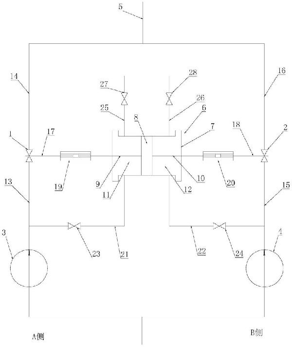 密封風(fēng)機(jī)出口通道切換裝置