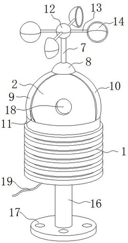 基于風(fēng)電場(chǎng)風(fēng)機(jī)防覆冰監(jiān)測(cè)傳感器