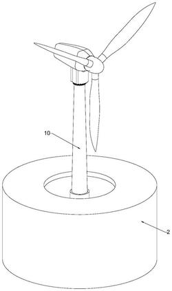 基于北斗衛(wèi)星測量風(fēng)機(jī)基礎(chǔ)下沉的裝置