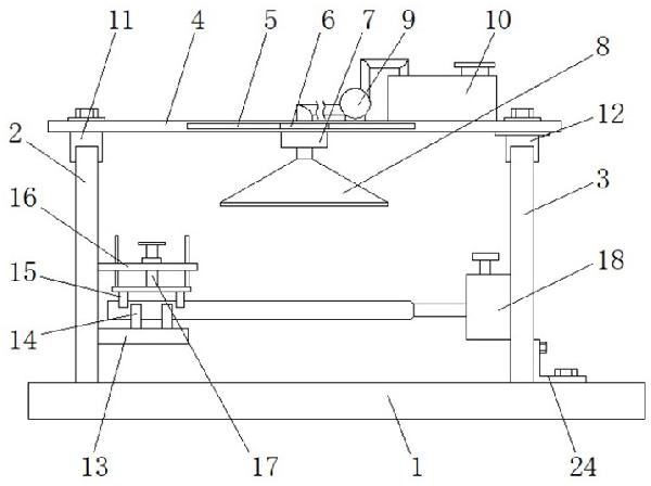 連鑄機的連鑄輥加工用打磨裝置及其使用方法