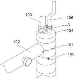 球磨機加鋼球用管道的安裝結(jié)構(gòu)