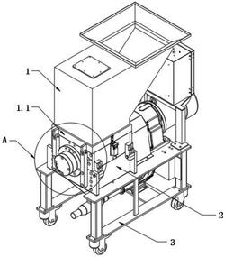 粉碎機(jī)的翻轉(zhuǎn)結(jié)構(gòu)