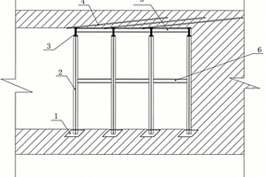 易塌方區(qū)釬桿滯留鋼架支護(hù)機構(gòu)
