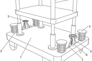 礦山機(jī)械作業(yè)支撐平臺(tái)