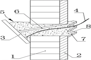 冶金爐集煙罩側面墻體的修補方法