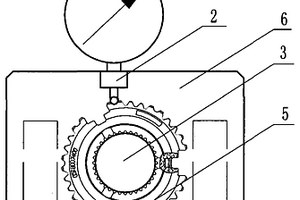 齒轂外跨棒距檢測(cè)裝置