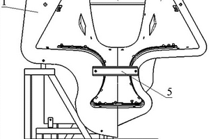 直升機(jī)發(fā)動機(jī)后活動罩成型模