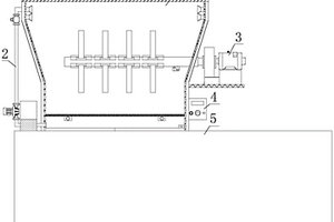 纖維加工原料粘合攪拌進料裝置