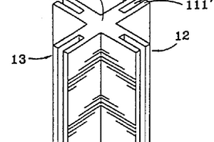 玻璃片復(fù)合材質(zhì)夾條之結(jié)構(gòu)