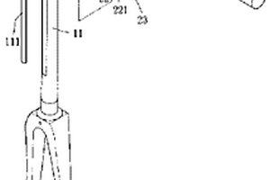 自行車前叉豎管結(jié)構(gòu)