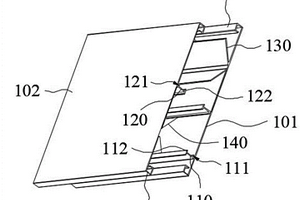 組合風(fēng)道夾板以及電池模組