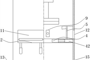 一種用于汽車車胎破拆的輪胎放置架及其放置方法