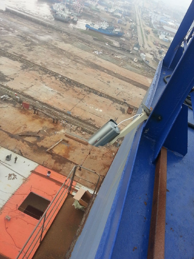 河北某鋼廠安裝起重機安全監控系系統二