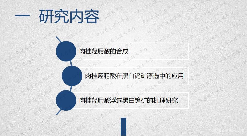 新型羥肟酸對(duì)黑白鎢的浮選行為及其機(jī)理研究