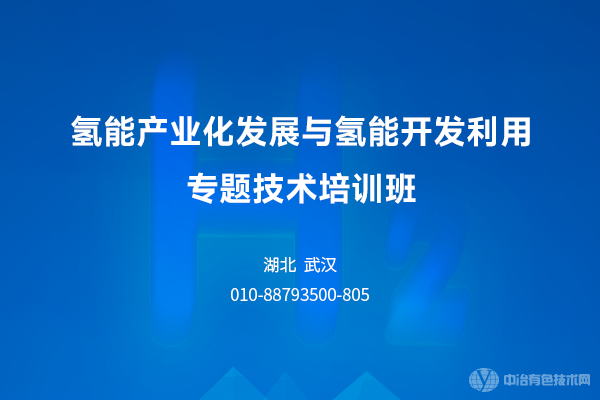 氫能產(chǎn)業(yè)化發(fā)展與氫能開發(fā)利用專題技術(shù)培訓(xùn)班