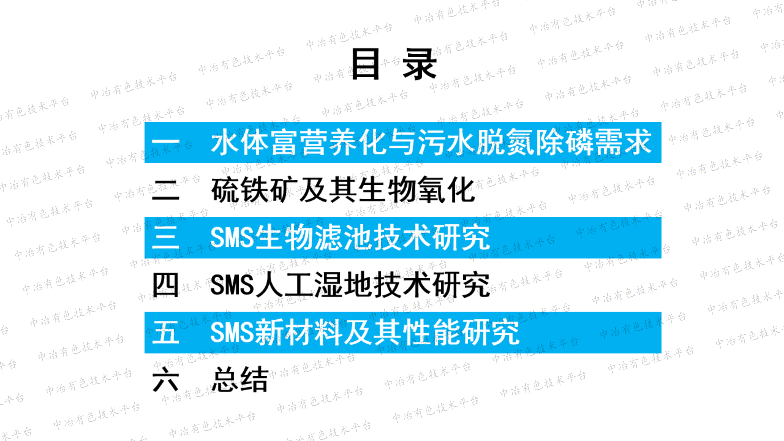 基于硫鐵礦的低碳、高效、深度、同步脫氮除磷技術(shù)（SMS）研究