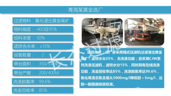 青海某黃金選廠