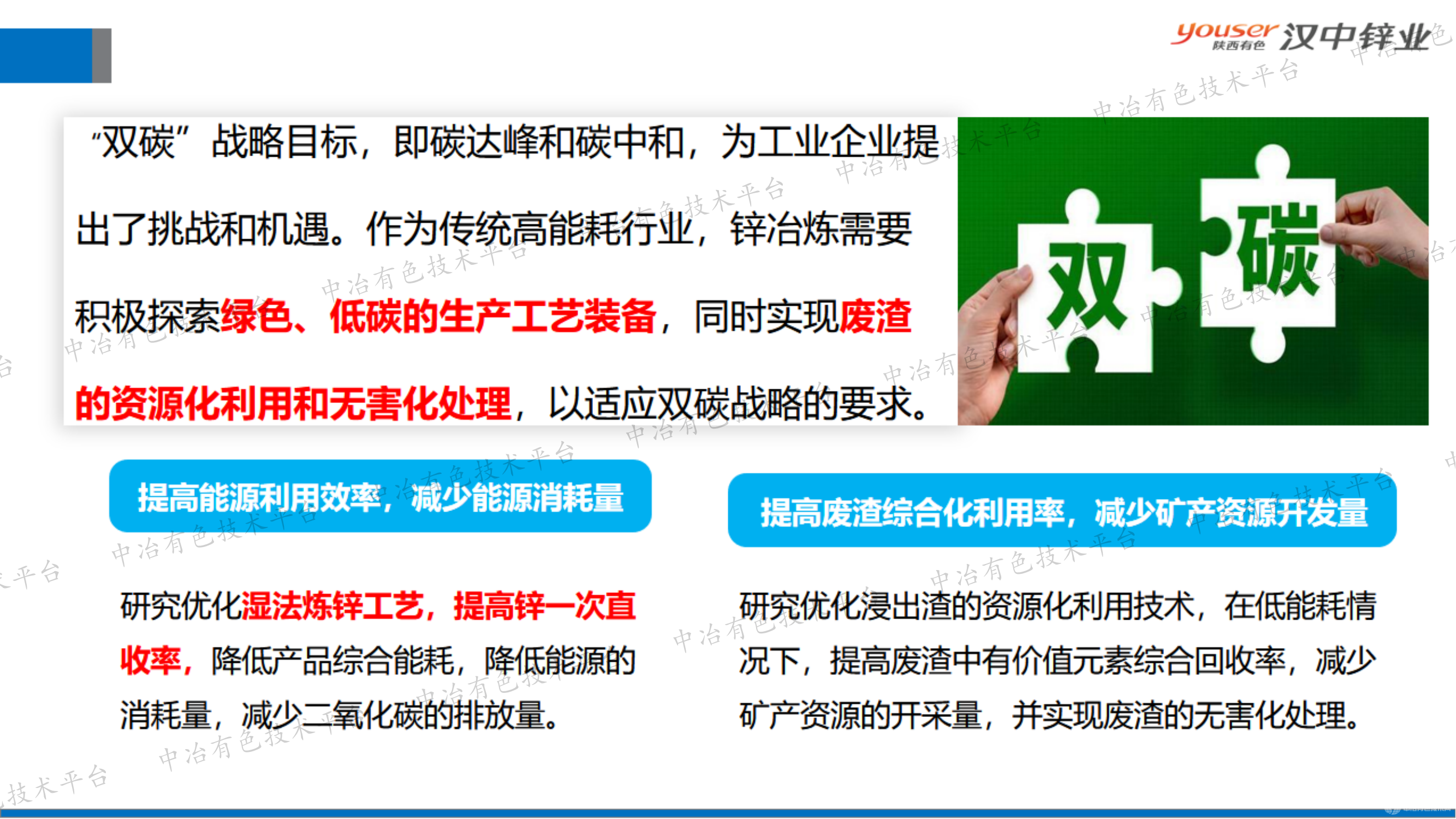 在雙碳戰(zhàn)略下對濕法煉鋅及浸出渣綜合利用工藝思考